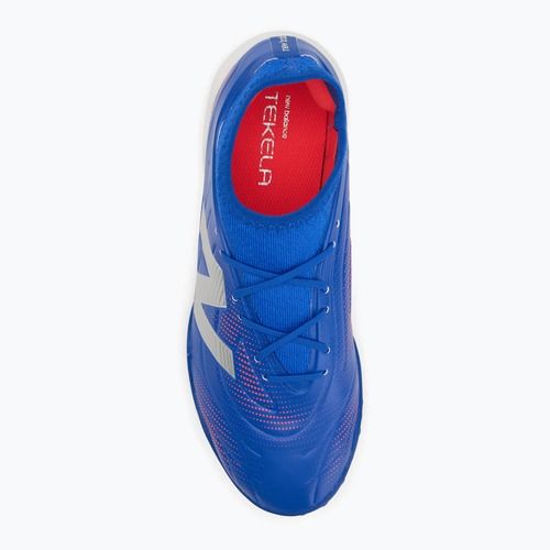 Scarpe da calcio per bambini New Balance Tekela Team Low JR TF blu