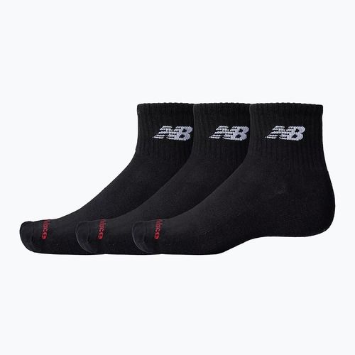 New Balance Everyday Calzini alla caviglia 3 paia nero