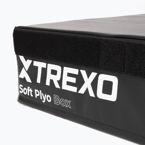 TREXO box pliometrico pieghevole 15 cm nero