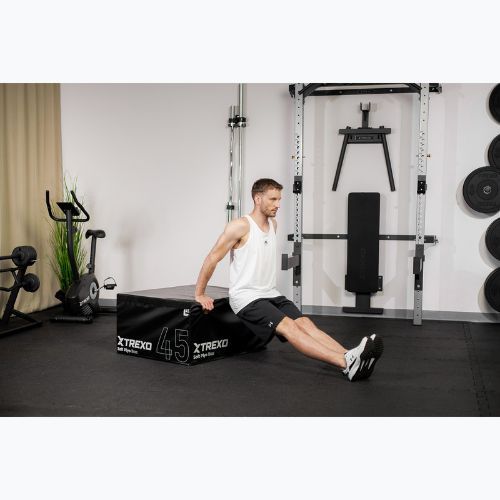 XTREXO box pliometrico pieghevole 45 cm nero
