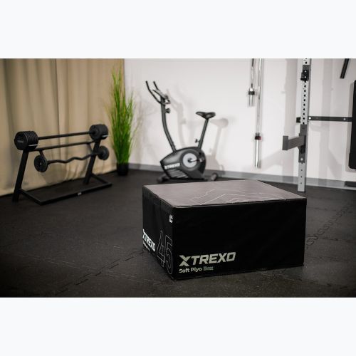 XTREXO box pliometrico pieghevole 45 cm nero