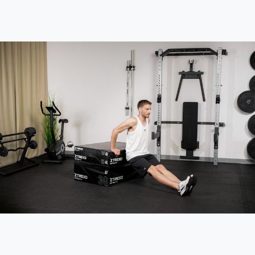 XTREXO box pliometrico pieghevole 7,5 cm nero