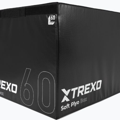TREXO box pliometrico pieghevole 60 cm nero