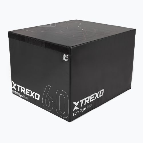 XTREXO box pliometrico pieghevole 60 cm nero