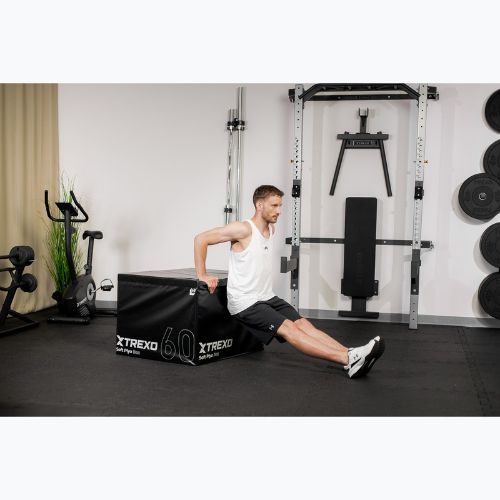 XTREXO box pliometrico pieghevole 60 cm nero