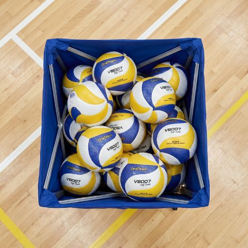 Carrello per palloni da pallavolo OneTeam Blue nest