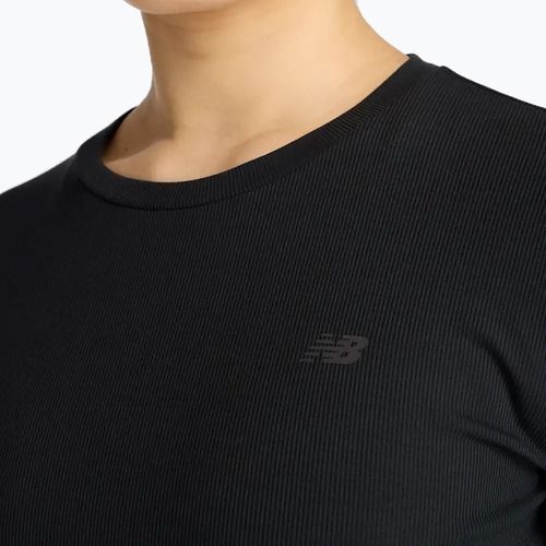 New Balance Micro-Rib Longsleeve donna nero