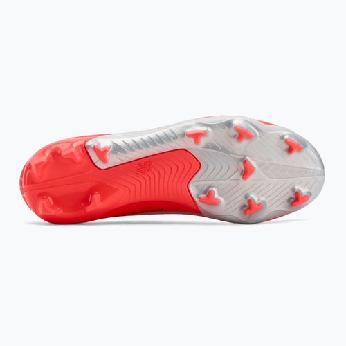 Scarpe da calcio per bambini New Balance Furon Team V8 Jr FG rosso