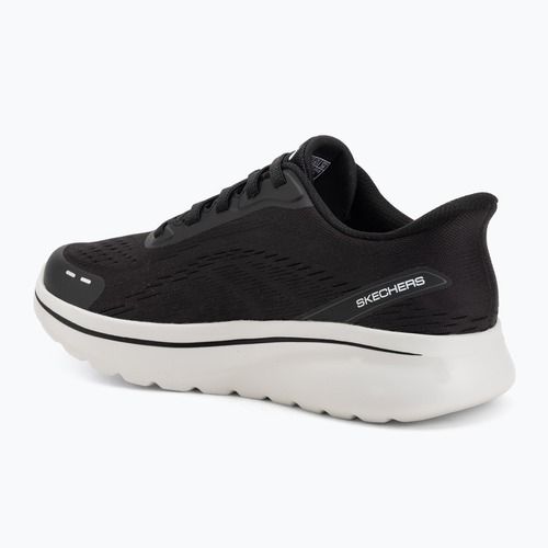 SKECHERS Uomo Go Walk Arch Fit N-Joy Nobend nero/bianco