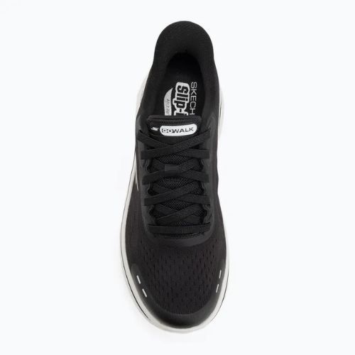 SKECHERS Uomo Go Walk Arch Fit N-Joy Nobend nero/bianco