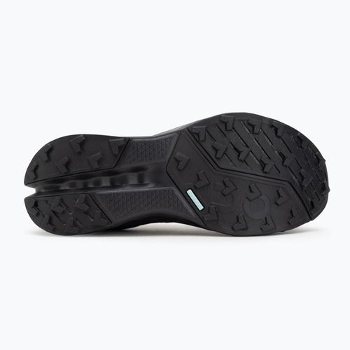 Scarpe da corsa da donna On Cloudsurfer Trail 2 Waterproof nero/nero