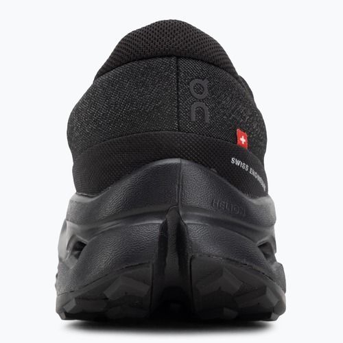 Scarpe da corsa da donna On Cloudsurfer Trail 2 Waterproof nero/nero