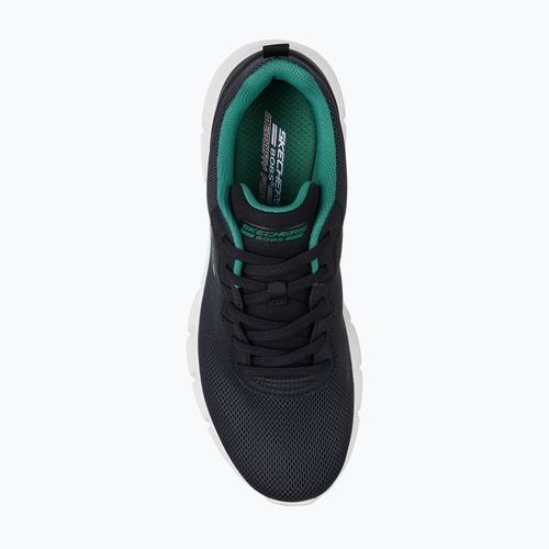 Uomo Skechers Bobs Sport B Flex Icy Edge scarpe nere