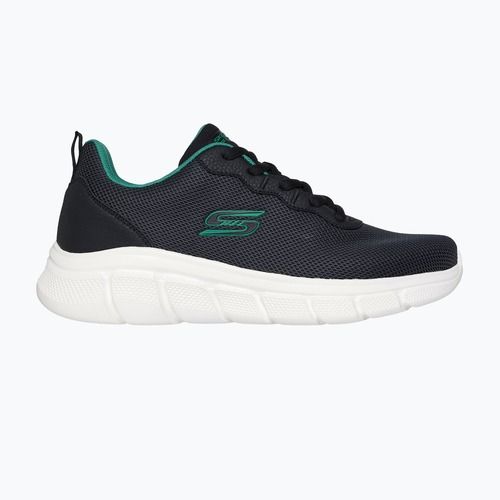 Uomo Skechers Bobs Sport B Flex Icy Edge scarpe nere