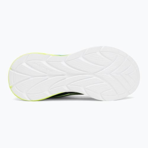 SKECHERS Flex-Glow Ultra nero/blu/lime scarpe per bambini