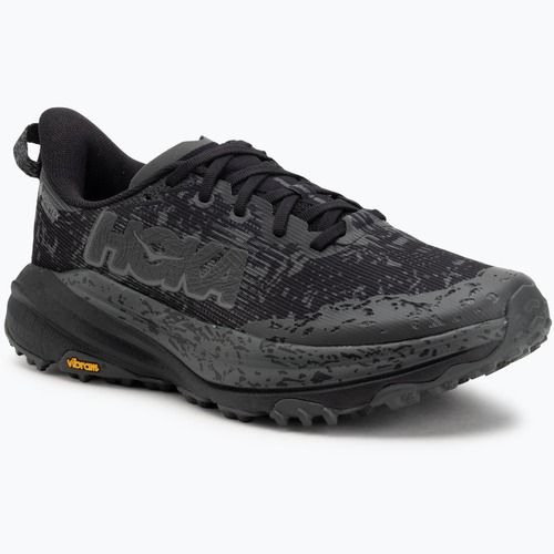 Scarpe da corsa da donna HOKA Speedgoat 6 GTX Wide nero/alabastro