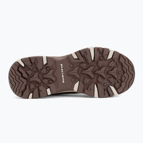 Scarpe da donna Skechers Trego Snow Worries cioccolato