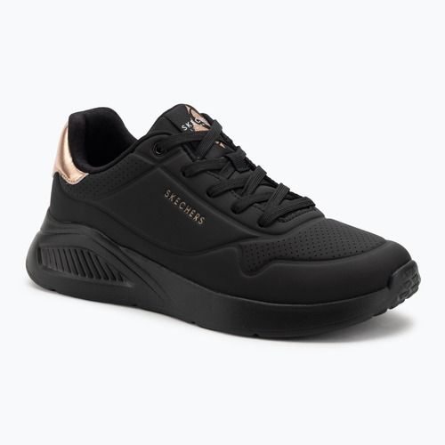 Scarpe da donna Skechers Uno Lite Shimmer Along nere