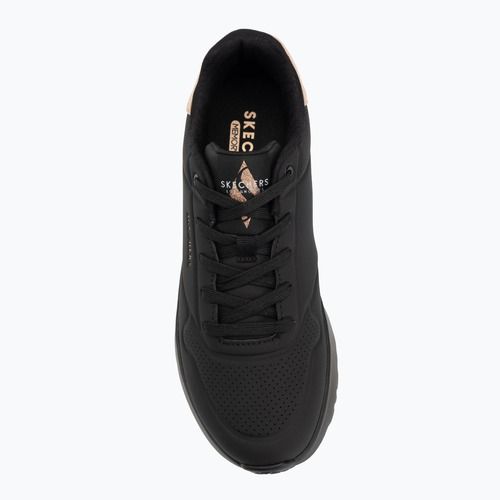 Scarpe da donna Skechers Uno Lite Shimmer Along nere