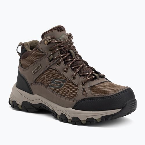 Scarpe da uomo Skechers Selmen Melano cioccolato
