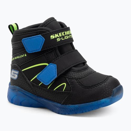 Scarpe da bambino SKECHERS Illumi-Brights Splash Beams nero/blu/lime