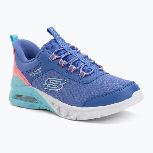 Scarpe bambini SKECHERS Microspec Max Color Trifecta blu/multicolore