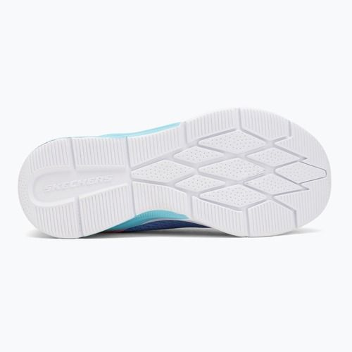 Scarpe bambini SKECHERS Microspec Max Color Trifecta blu/multicolore