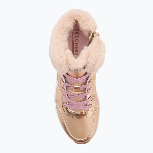 Scarpe da bambino SKECHERS Uno Cozy On Air oro rosa