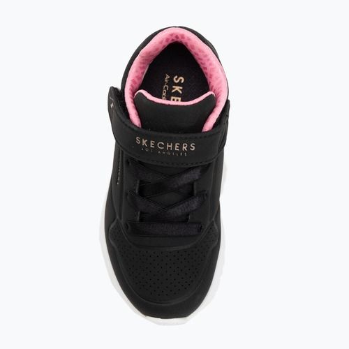 Scarpe da bambino SKECHERS Uno Lite nero/oro rosa