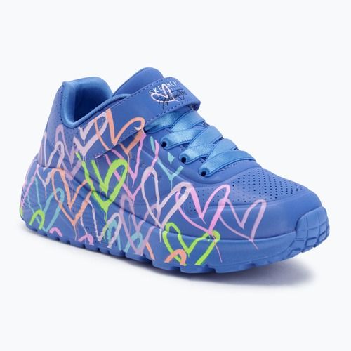 Scarpe bambini SKECHERS Uno Lite Love Levitate blu/multicolore