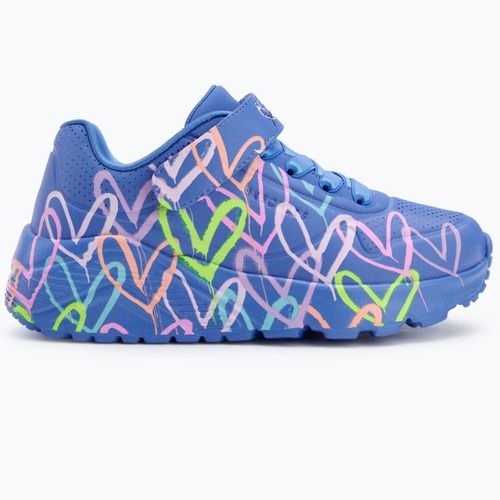 Scarpe bambini SKECHERS Uno Lite Love Levitate blu/multicolore