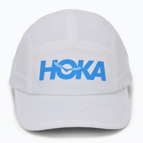 Cappellino con visiera HOKA Run bianco