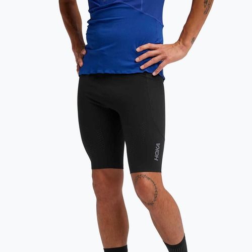 Leggings da corsa uomo HOKA Skybreeze Half neri