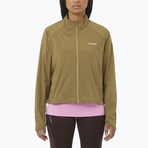 Giacca da corsa donna Salomon Shakeout Fly brilliant olive