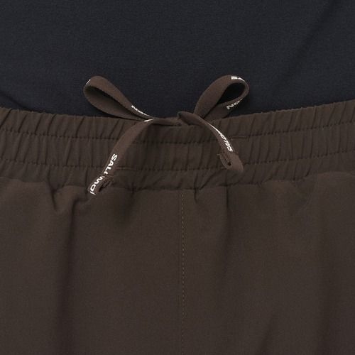 Pantaloncini da corsa uomo Salomon Shakeout C 2IN1 7" coffee bean