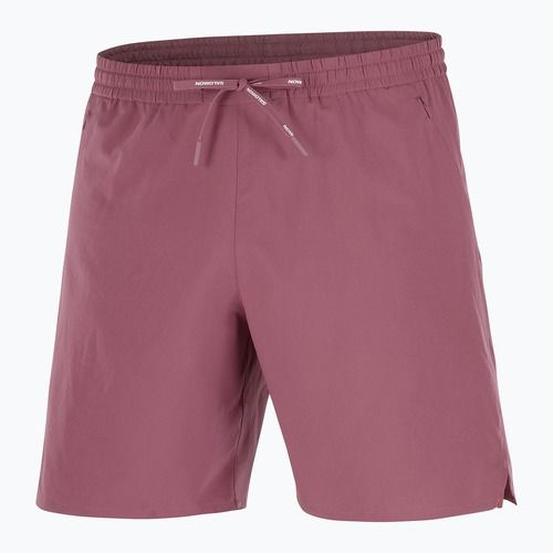 Pantaloncini da corsa uomo Salomon Shakeout C 2IN1 7" nocturne