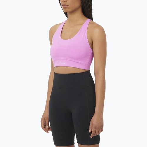 Reggiseno sportivo Salomon Shakeout Core ciclamino