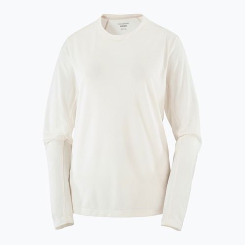 Maglia a maniche lunghe da donna Salomon Shakeout Core whisper white