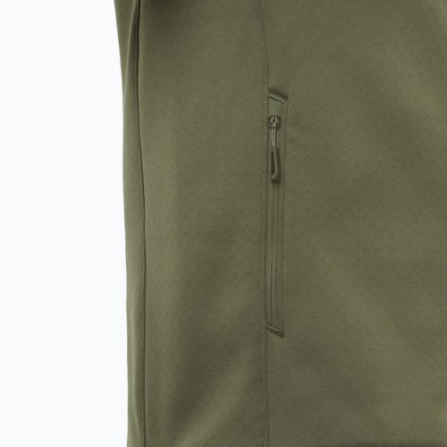 Felpa Salomon Outline Warm Fleece Full Zip Uomo foglia d'uva