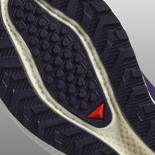 Scarpe da corsa da donna Salomon Aero Blaze 3 GRVL astral aura/maritime blue/haute red