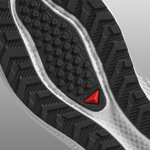 Scarpe da corsa da donna Salomon Aero Blaze 3 GRVL lunar rock/white/black