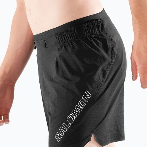 Pantaloncini da corsa uomo Salomon Sense Aero 5" nero