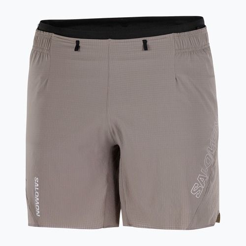 Pantaloncini da corsa uomo Salomon Sense Aero 7" iron