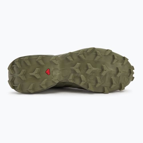 Scarpe da corsa da uomo Salomon Speedcross 6 GTX nero/torba/verde lichene profondo