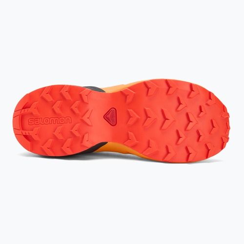 Scarpe da trekking per bambini Salomon Speedcross nero/pomodoro ciliegia/curcuma