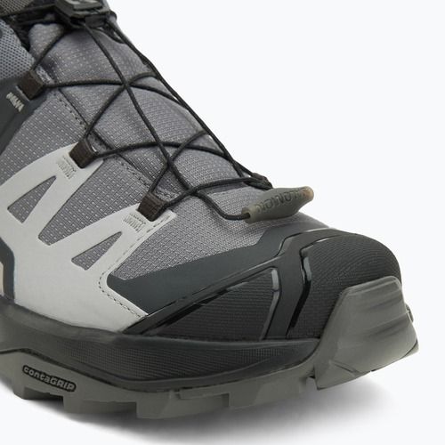 Scarpe da trekking da uomo Salomon X Ultra 360 GTX castlerock/black/spicy mustard