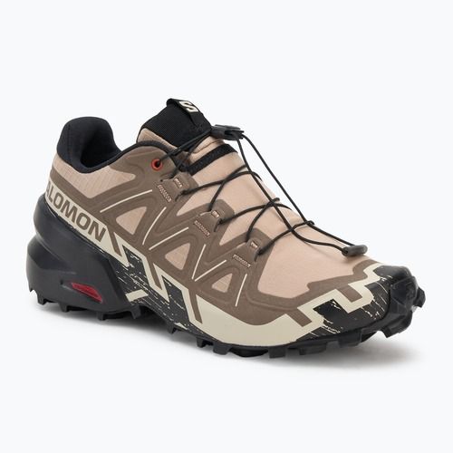 Scarpe da corsa da uomo Salomon Speedcross 6 natural/black/almond milk