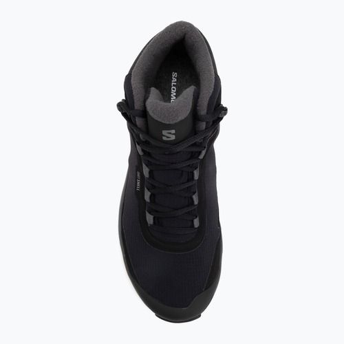Scarpe da trekking da uomo Salomon Shelter WP nero/asfalto/castlerock