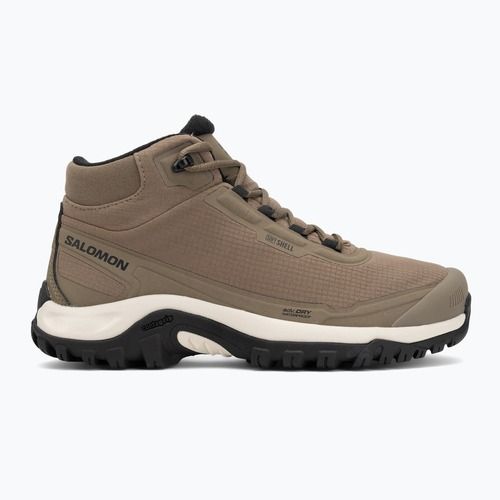 Scarpe da trekking da uomo Salomon Shelter WP stone gray/black/rainy day