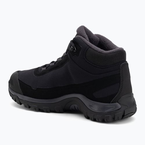 Scarpe da trekking da donna Salomon Shelter WP nero/asfalto/castlerock